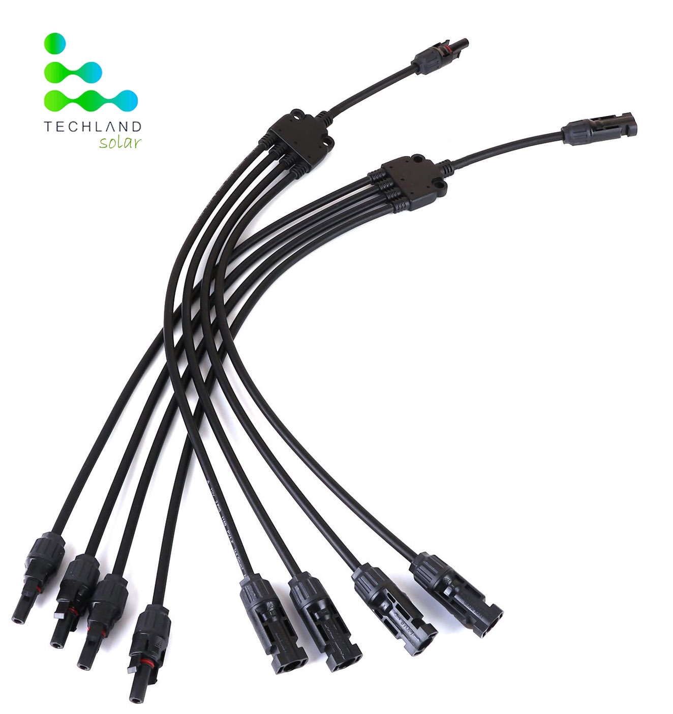 MC4 Connectors 4 Way Y Branch